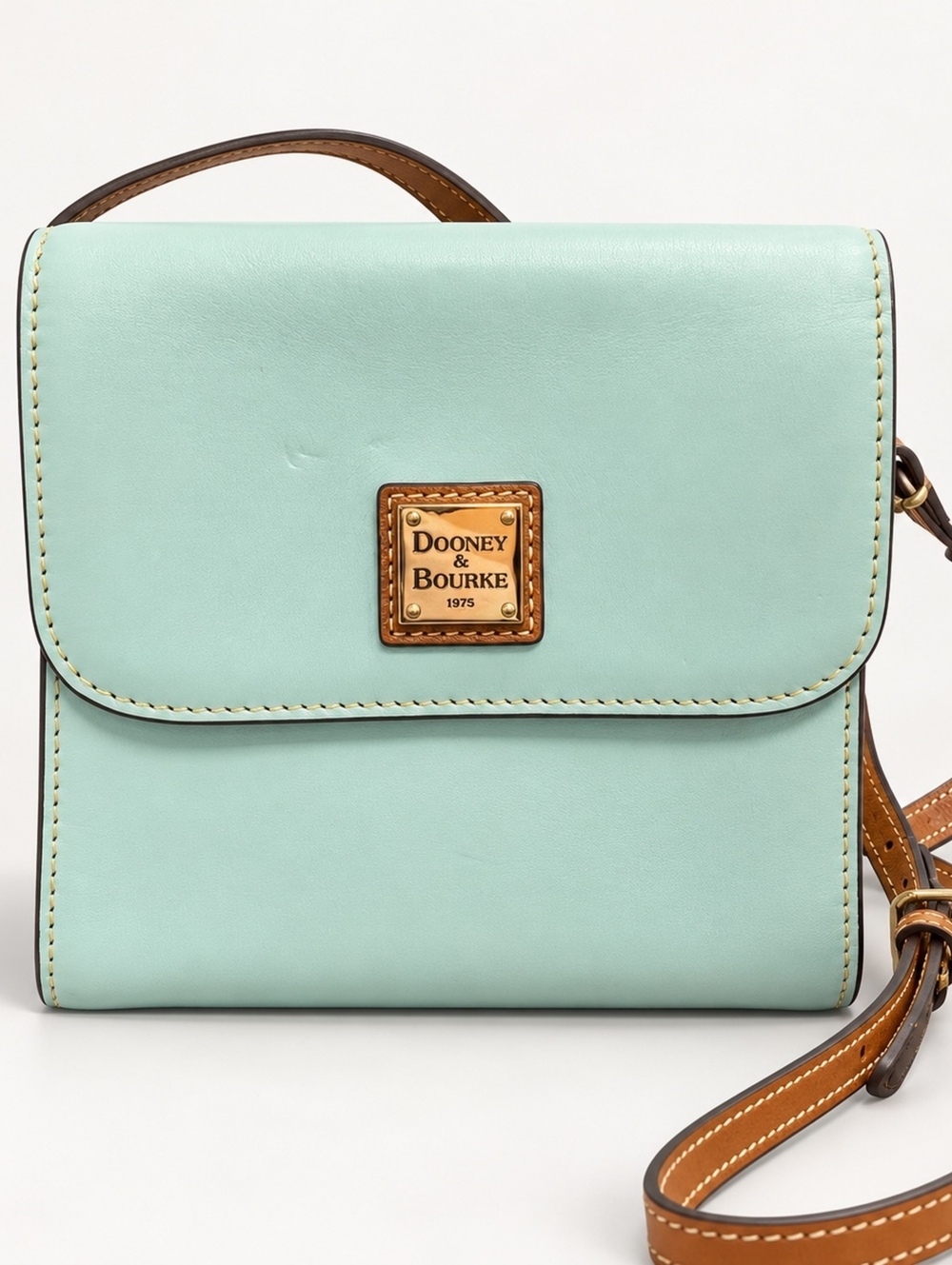 Dooney & Bourke Teal Women's Crossbody Bag with Authenticity Certificate